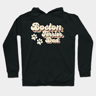 Boston Terrier Dad Gift For Lovers of Dogs Hoodie